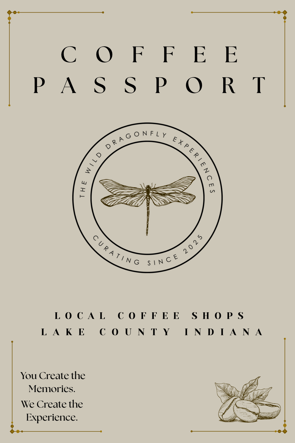 Lake County Indiana Coffee Passport-Pre-Order In Store Pickup ONLY