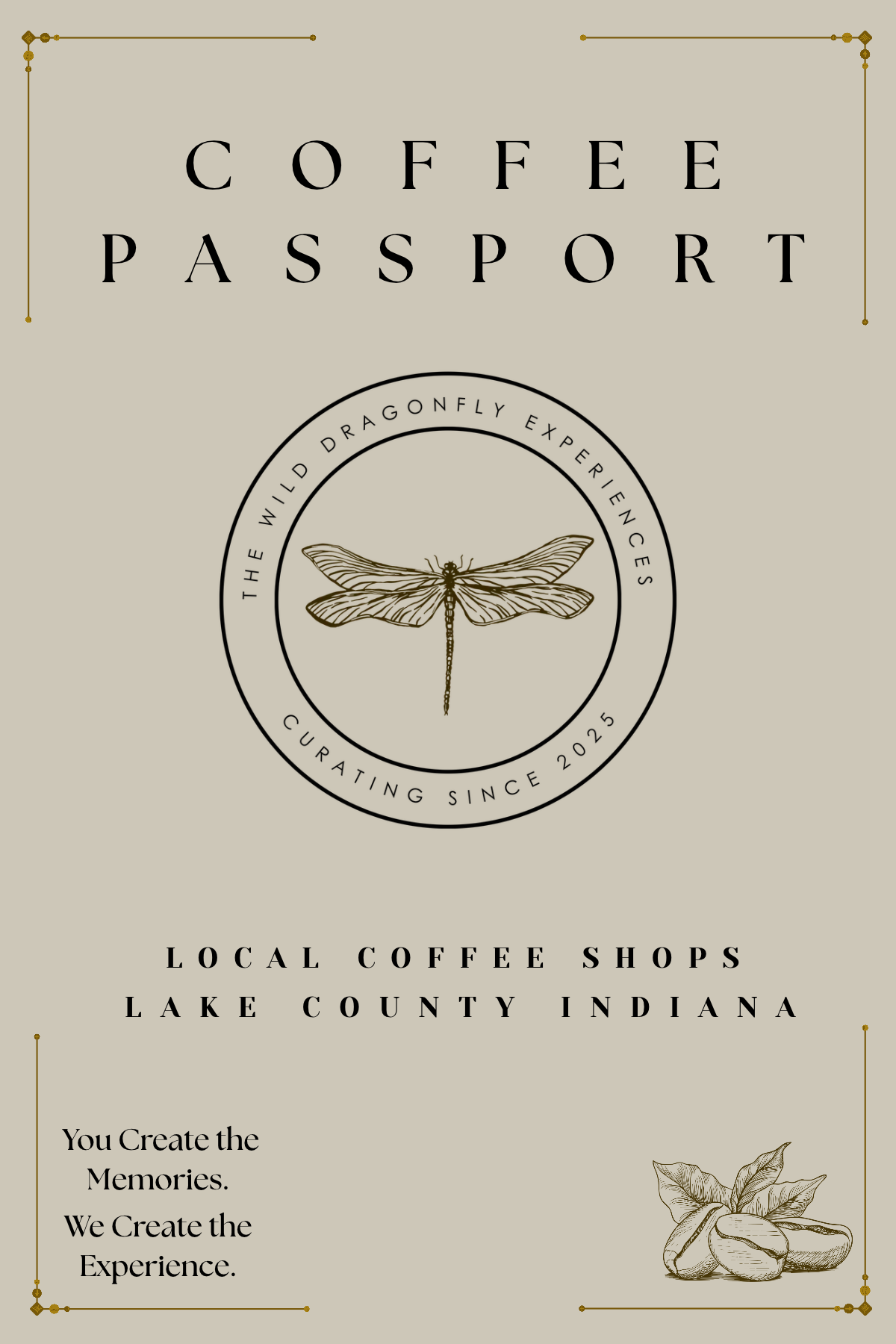 Lake County Indiana Coffee Passport-Pre-Order In Store Pickup ONLY